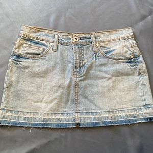 🔥 vanilla jeans  mini denim skirt # 7 women